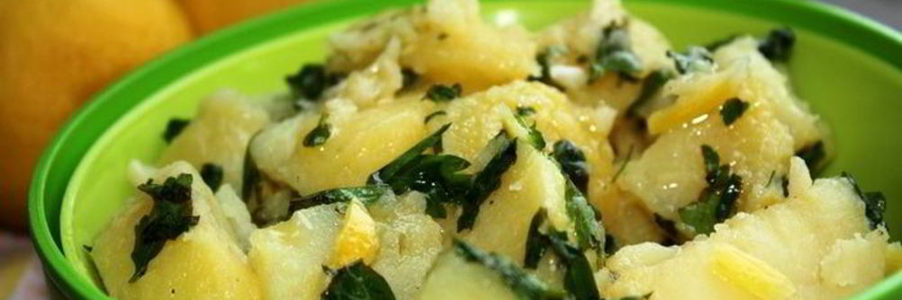 Картофель с лимоном