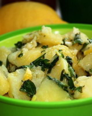 Картофель с лимоном