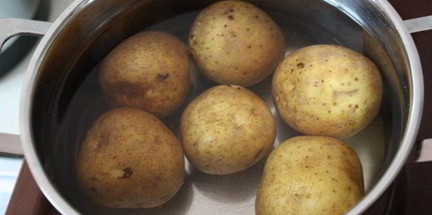 картофель с лимоном