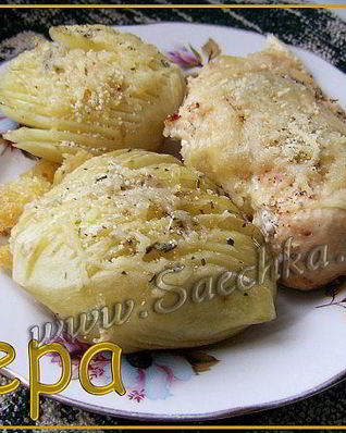 Картофель с сыром