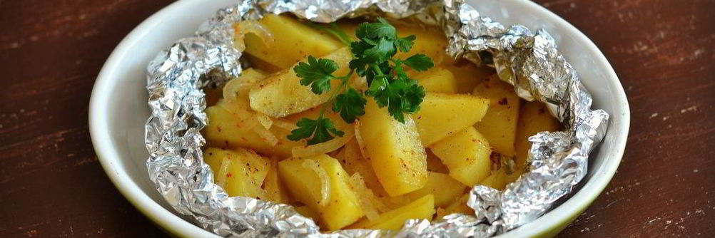 Картофель в фольге