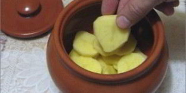 картофель в горшочках в духовке