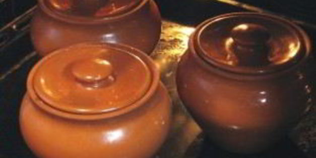 картофель в горшочках в духовке