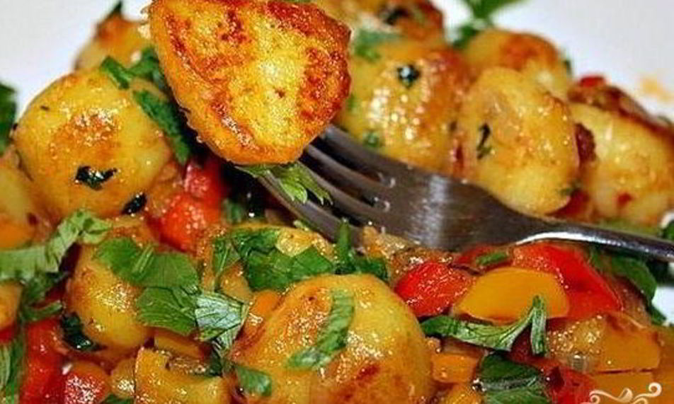 Рецепт картофель в казане