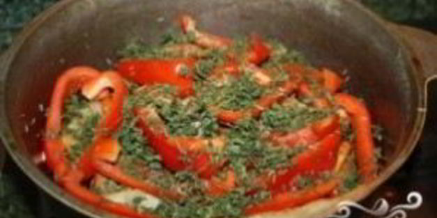 картофель в казане