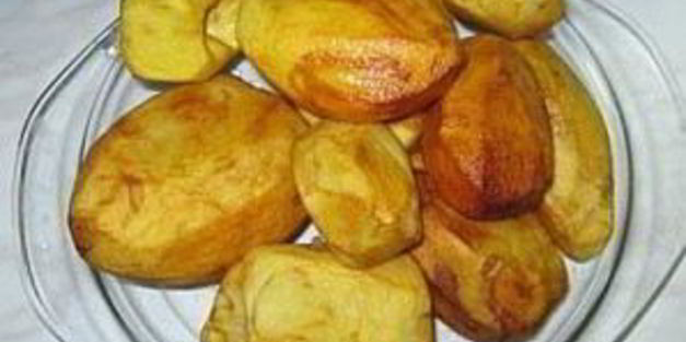 картофель в казане