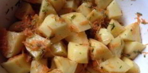 картофель в пакете для запекания