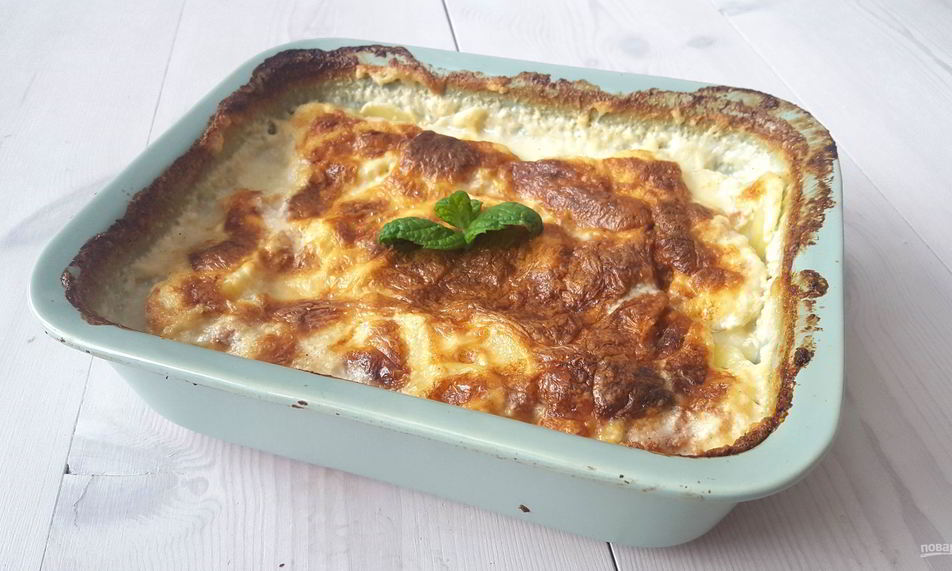 Рецепт картофель в сливках по-датски