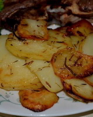 Картофель в сливочном масле