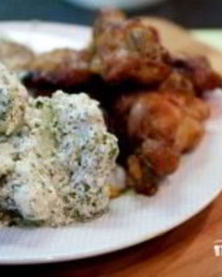 Картофель в сливочном соусе