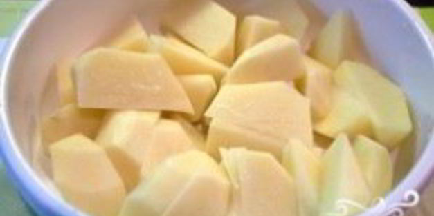 картофель в сливочном соусе