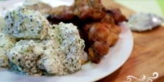 картофель в сливочном соусе