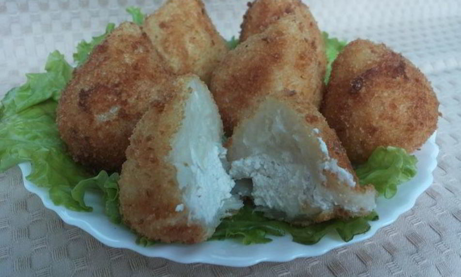 Рецепт картофельные крокеты с куриной начинкой