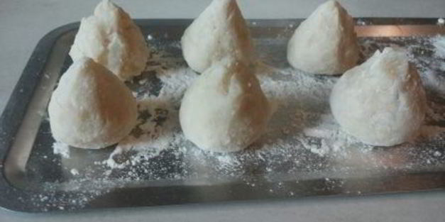 картофельные крокеты с куриной начинкой