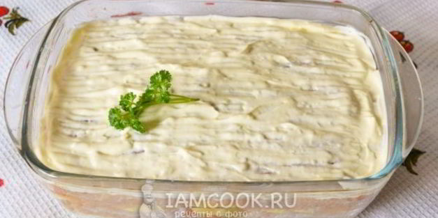 картошка с куриным фаршем в духовке