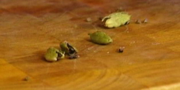 кремовый рис с цитрусовым соусом