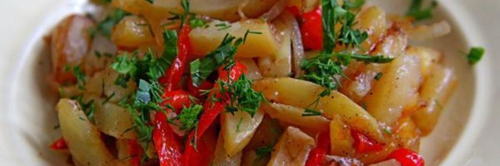 Молодой картофель по-китайски