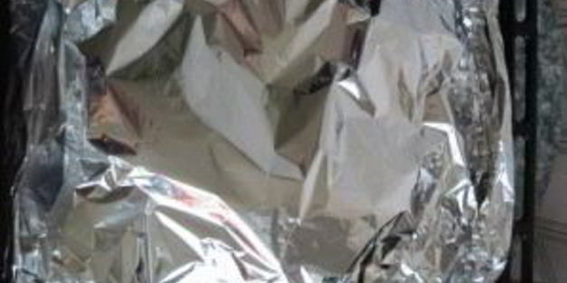 молодой картофель в фольге