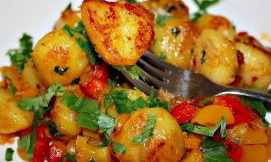 Рецепт острый картофель с красным перцем