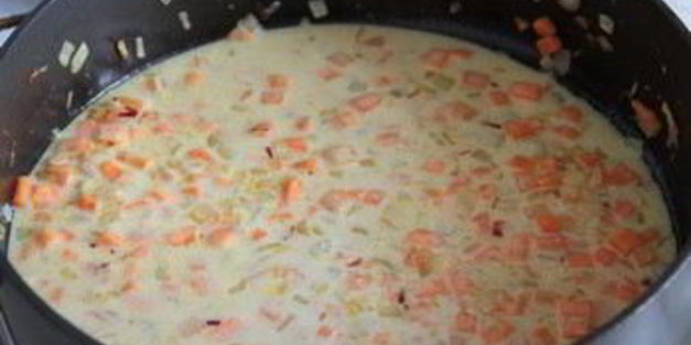 острый рис в кокосовом молоке