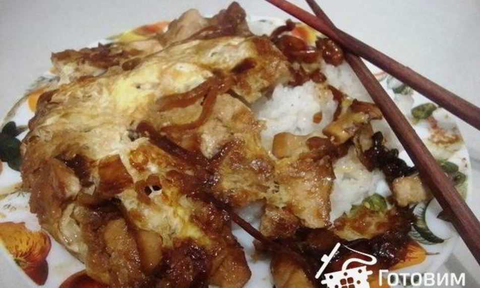 Рецепт оякодон — рис с курицей
