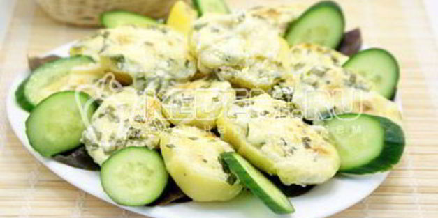 печеный картофель в духовке