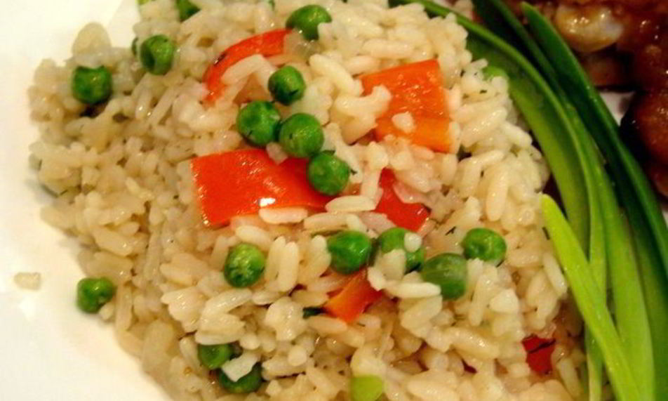 Рецепт пикантный рис на гарнир