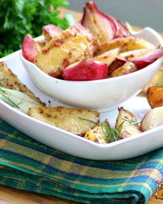 Пряный картофель Бомбей