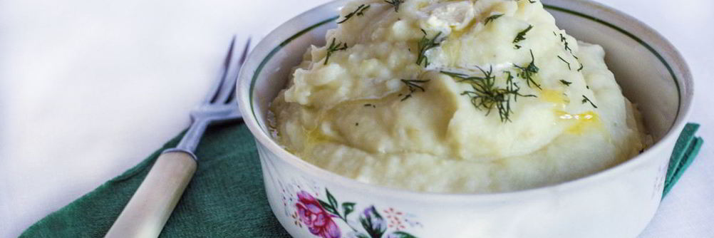 Пюре из цветной капусты и сельдерея