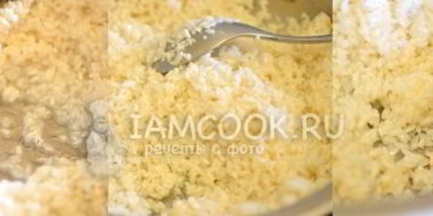 рис на сковороде