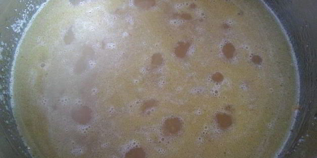 рис по-ливански с жареным фаршем и лепестками миндаля