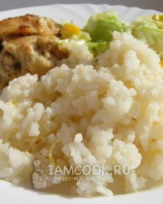 Рис с имбирем и лимоном