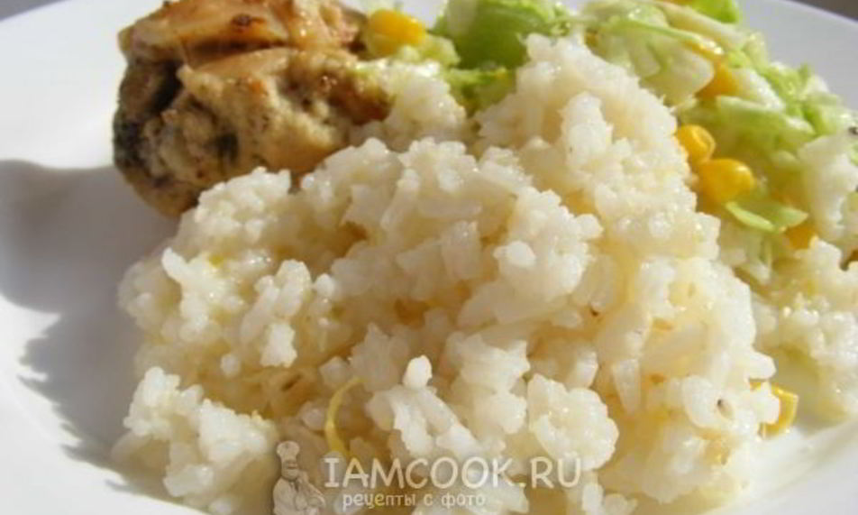 Рецепт рис с имбирем и лимоном