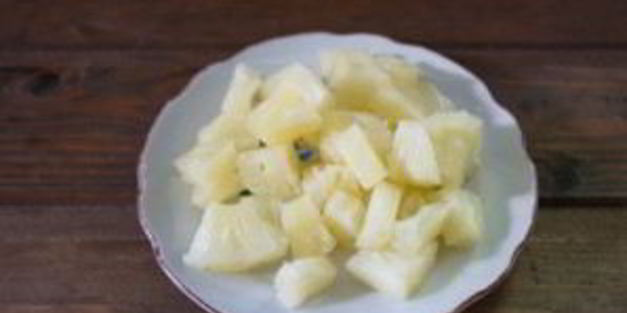 рис с курицей и ананасами