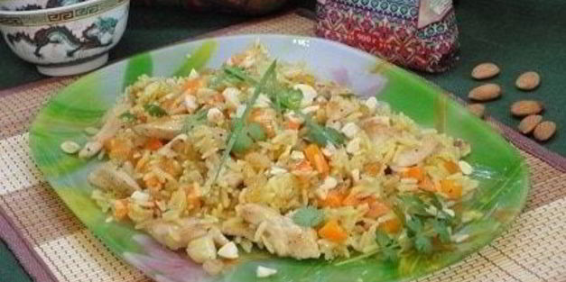 рис с курицей по-восточному