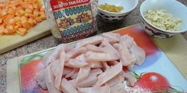 рис с курицей по-восточному