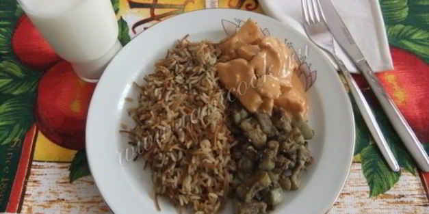 рис с лапшой по-арамейски