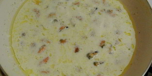 рис с мидиями в соусе