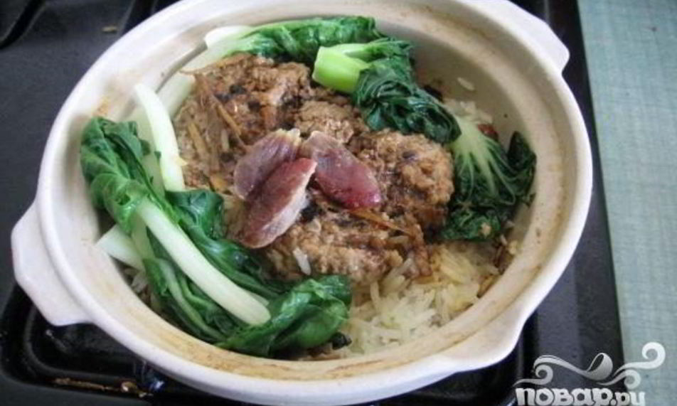 Рецепт рис с мясом по-китайски