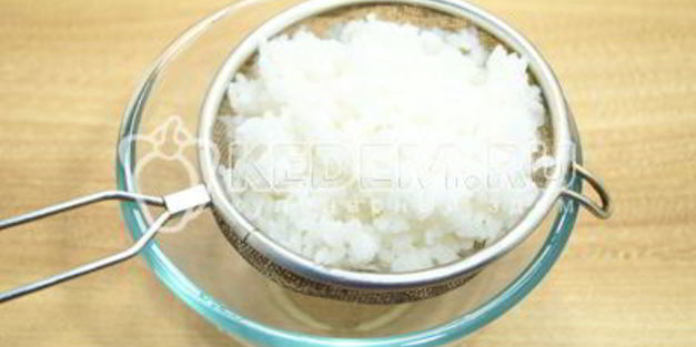 рис с овощами на сковороде