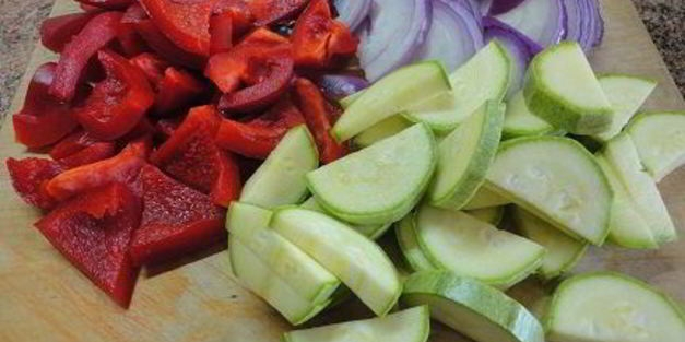 рис с овощами в азиатском стиле