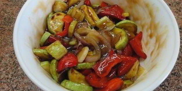 рис с овощами в азиатском стиле