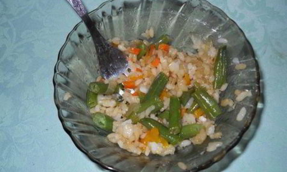 Рецепт рис с овощами в японском стиле