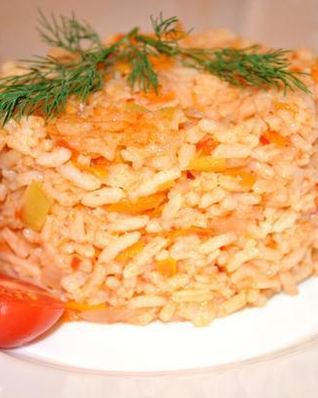 Рис с овощами