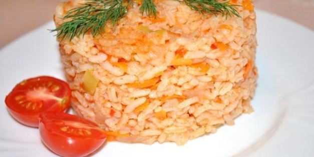 рис с овощами