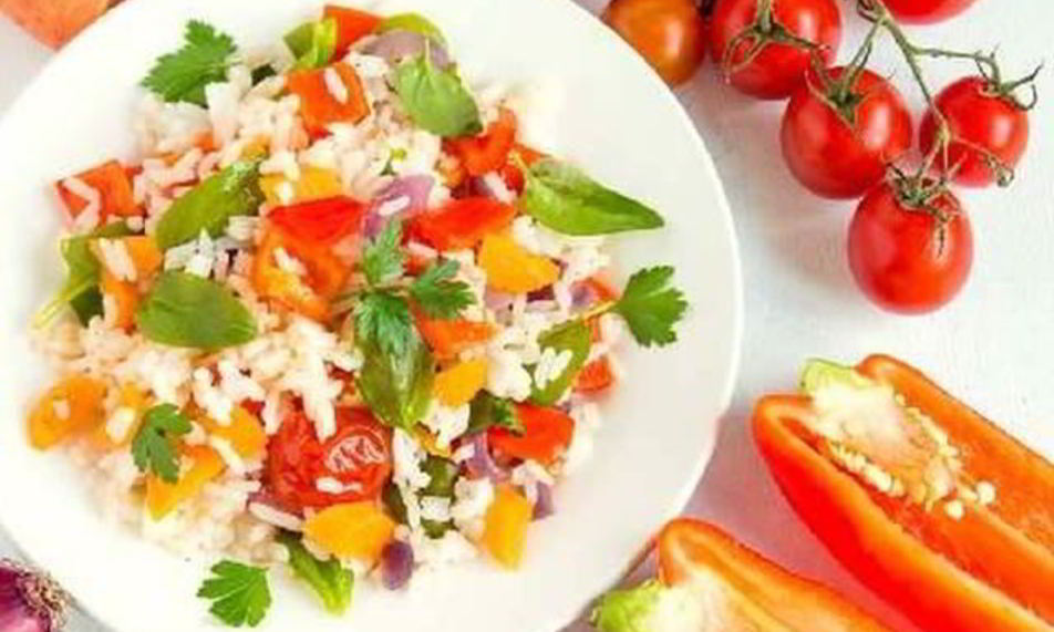 Рецепт рис с паприкой