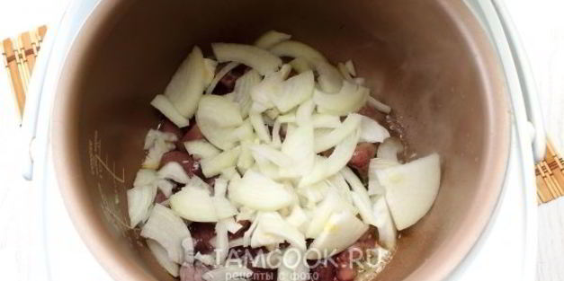 рис с печенью