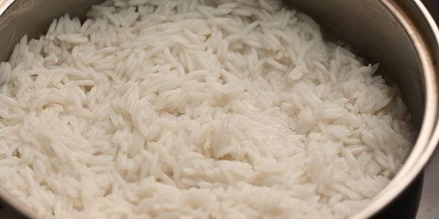 рис с соусом песто