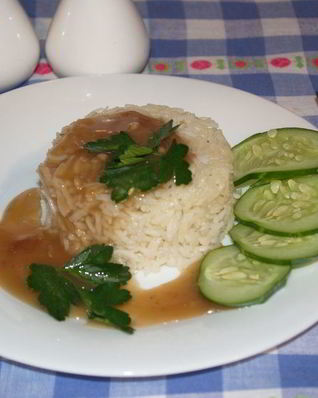 Рис с соусом Терияки