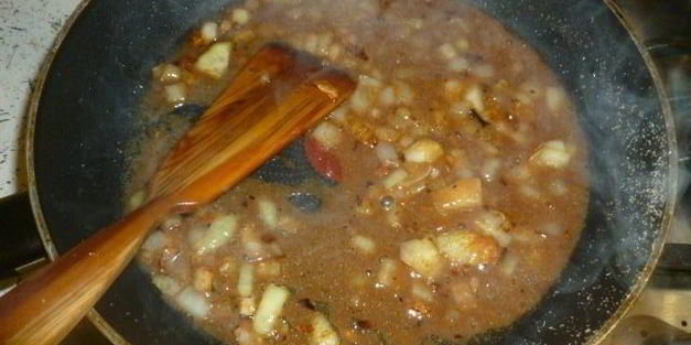 рис с тамариндом и кокосовой стружкой